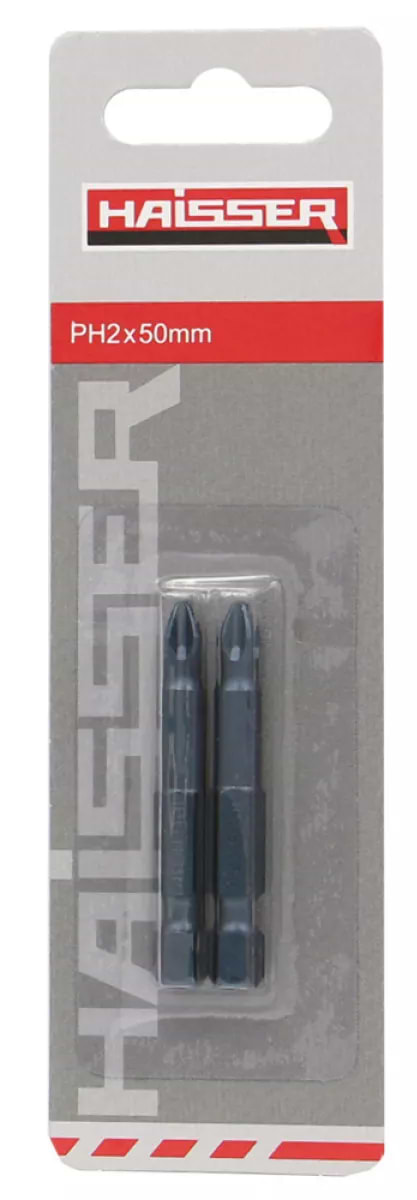 Біта для викрутки Haisser PH2x50mm 2 шт. (2715509)