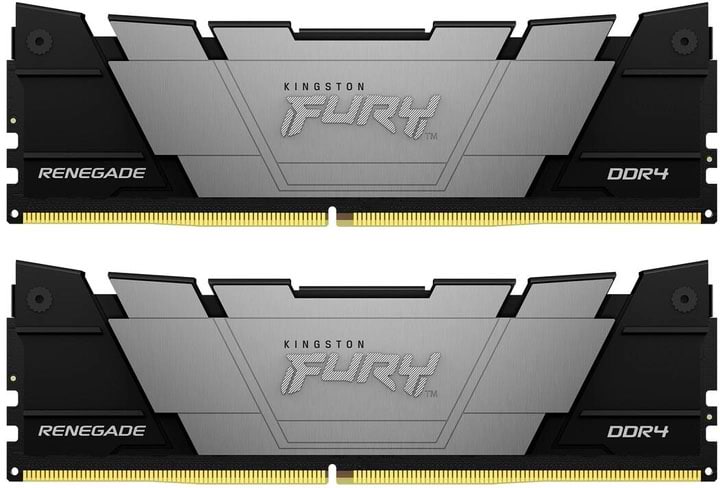 Пам'ять DDR Kingston Fury Renegade Black DDR4-3600 64GB (2x32GB) CL18-22-22 1.35V XMP (KF436C18RB2K2/64)