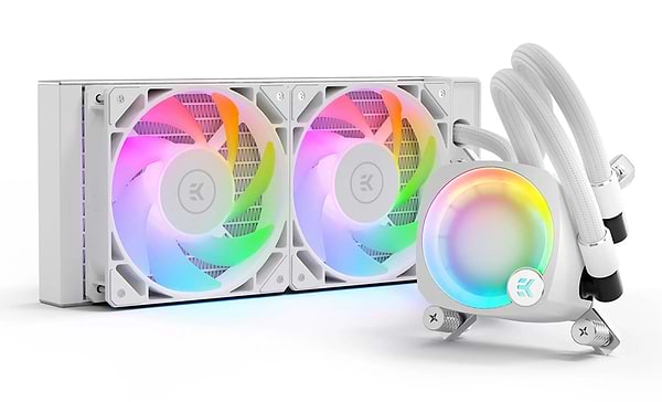 Фото - Водяная система охлаждения EKWB EK-Nucleus AIO CR240 Lux D-RGB White (3831109897843) Фото - Водяная система охлаждения EKWB EK-Nucleus AIO CR240 Lux D-RGB White (3831109897843)