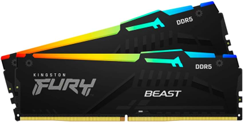 Пам'ять DDR Kingston Fury Beast RGB 2x8GB/5200 DDR5 (KF552C40BBAK2-16)