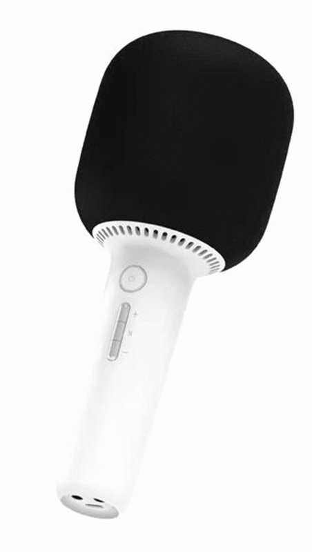 Микрофон вокальный беспроводной YHEMI Karaoke Microphone 2 White (YMMKF005) - Фото 1