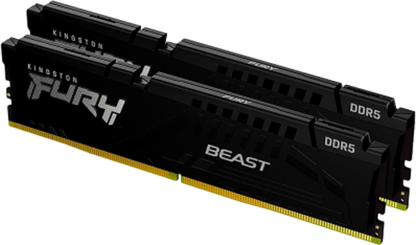 Фото - Память DDR Kingston FURY Beast EXPO Black DDR5 5200MHz 16GB Kit 2x8GB (KF552C36BBEK2-16)