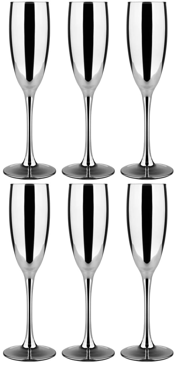 Набір келихів Luminarc DELICE GRAPHITE 6х160 мл (J9399/2)