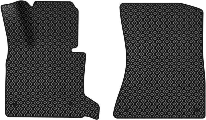 EVA килимки в салон авто передні EVAtech для X5 (E70) (open threshold) BMW 2006-2013 2 покоління SUV USA (BM33438AD2BW4RBB)