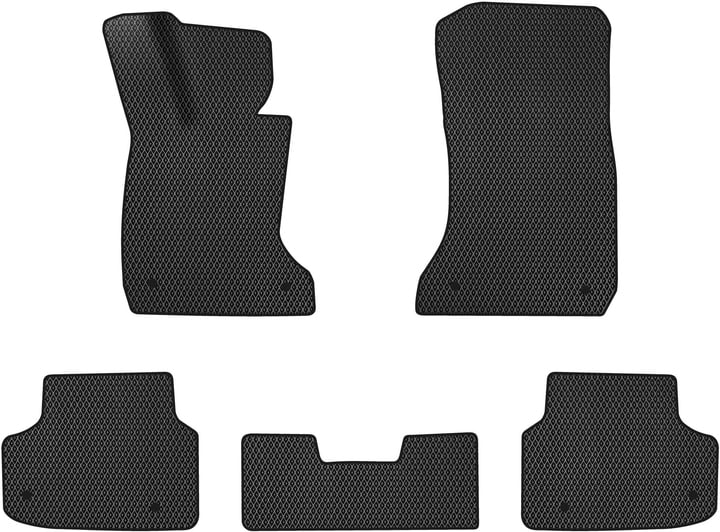 EVA коврики в салон авто EVAtech для 7 Series (F01) (xDrive) BMW 2008-2015 5 поколение Sedan EU BM1552CD5BW8RBB