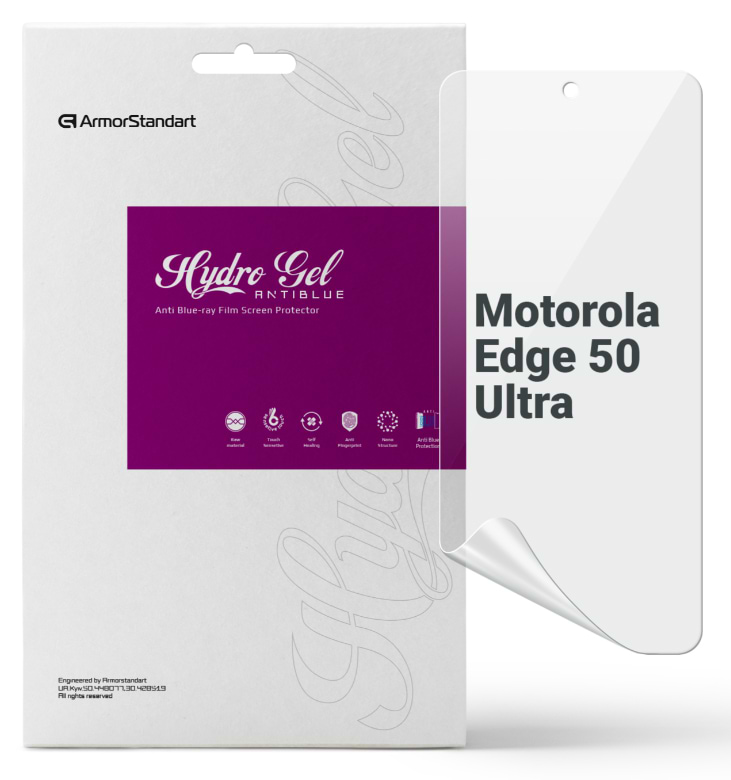 Защитная пленка для смартфона Armorstandart Anti-Blue for Motorola Edge 50 Ultra (ARM77227)