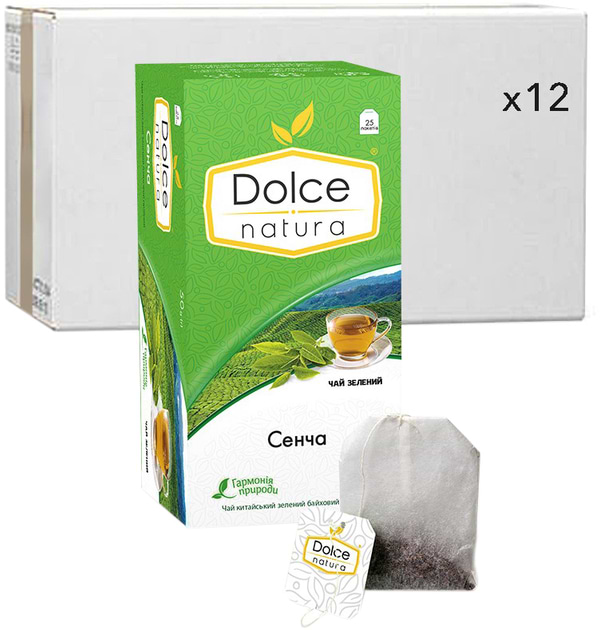 Фото - Чай Dolce Natura Сенча 50 г 12 шт. (2000006535658)