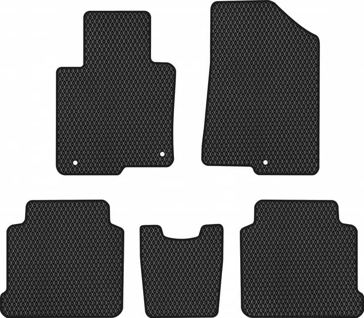 EVA коврики в салон авто EVAtech для Sonata (LF) Hyundai 2014-2019 7 поколение Sedan EU HY1509CG5KH3RBB