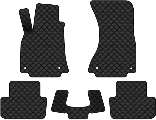 Фото - Килимки з екошкіри в салон авто EVAtech ECO для A4 (B8) Audi 2008-2011 4 покоління Combi EU AU3392C5AV4BBB