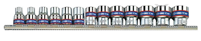 Набір торцевих голівок KING TONY 3/8 " 13 шт. (3513MR)
