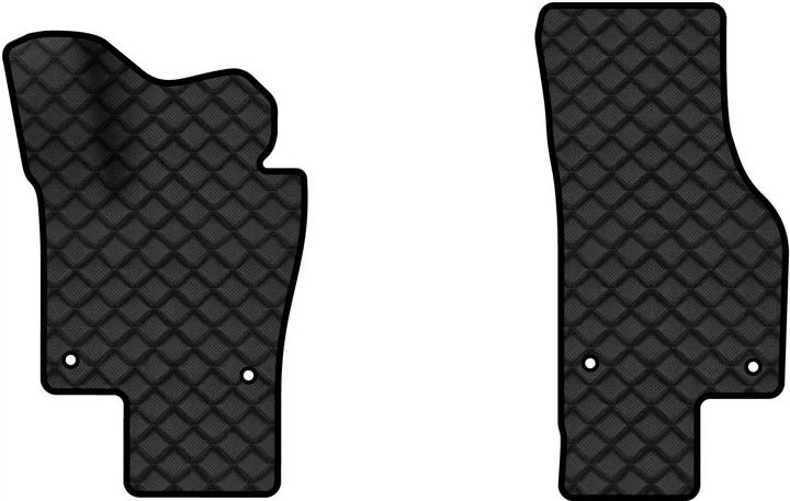 Коврики из экокожи в салон авто передние EVAtech для Passat (B7) Volkswagen 2010-2014 7 поколение Combi EU VW3695AJ2AV4BBB