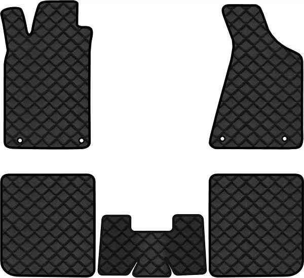 Фото - Коврики из экокожи в салон авто EVAtech ECO для 80 (B4) Audi 1991-1995 4 поколение Sedan EU AU21093CV5AV4BBB