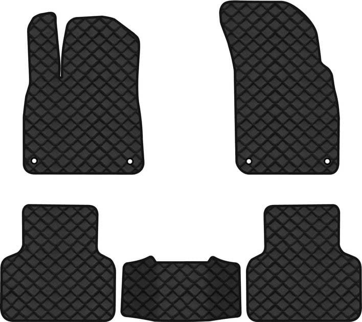 Коврики из экокожи в салон авто EVAtech ECO для Q8 Audi 2018 1 поколение SUV EU AU1571CVB5AV4BBB