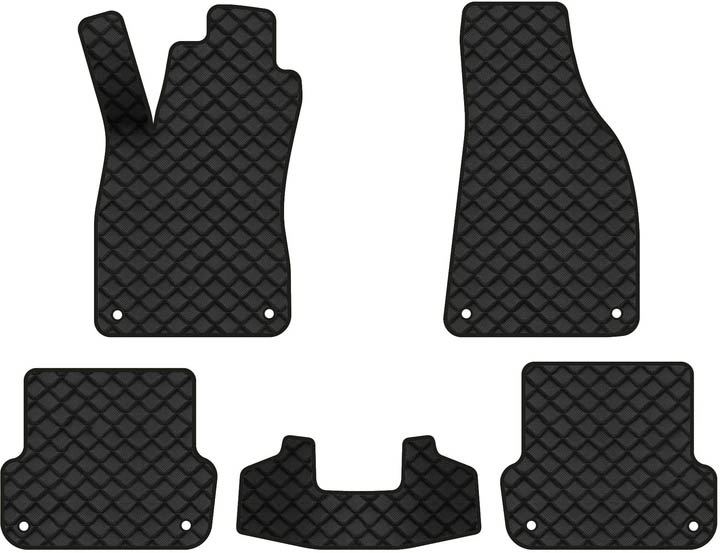 Килимки з екошкіри в салон авто EVAtech ECO для A4 (B6) MT Audi 2000-2004 2 покоління Combi EU AU1410CV5AV8BBB