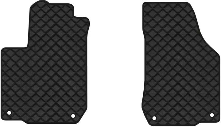 Килимки з екошкіри в салон авто передні EVAtech ECO для Golf (IV) 3-doors Volkswagen 1997-2006 4 покоління Htb EU VW2745AG2AV4BBB