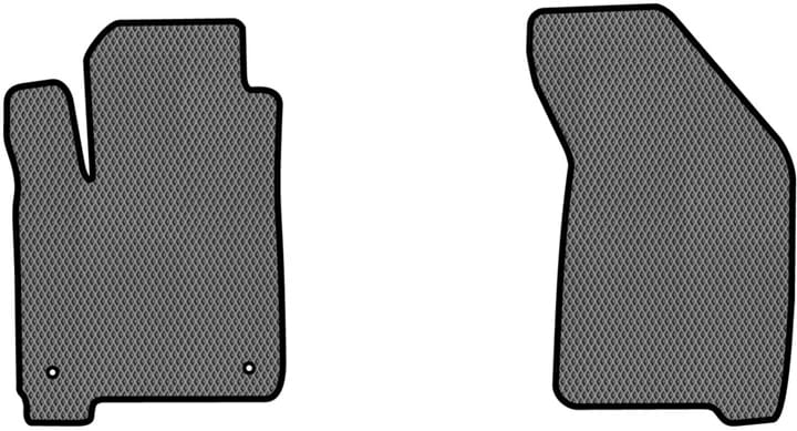 EVA килимки в салон авто передні EVAtech для Journey (2 clips) 7 seats Dodge 2007-2020 1 покоління SUV EU DE13387AV2LA2RGB