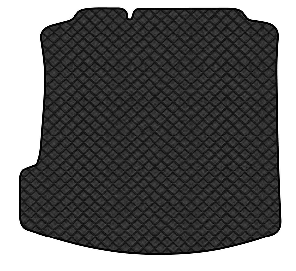 Фото - Коврик из экокожи в багажник авто EVAtech для Bora Volkswagen 1998-2005 1 поколение Sedan EU (VW1875B1BBB)