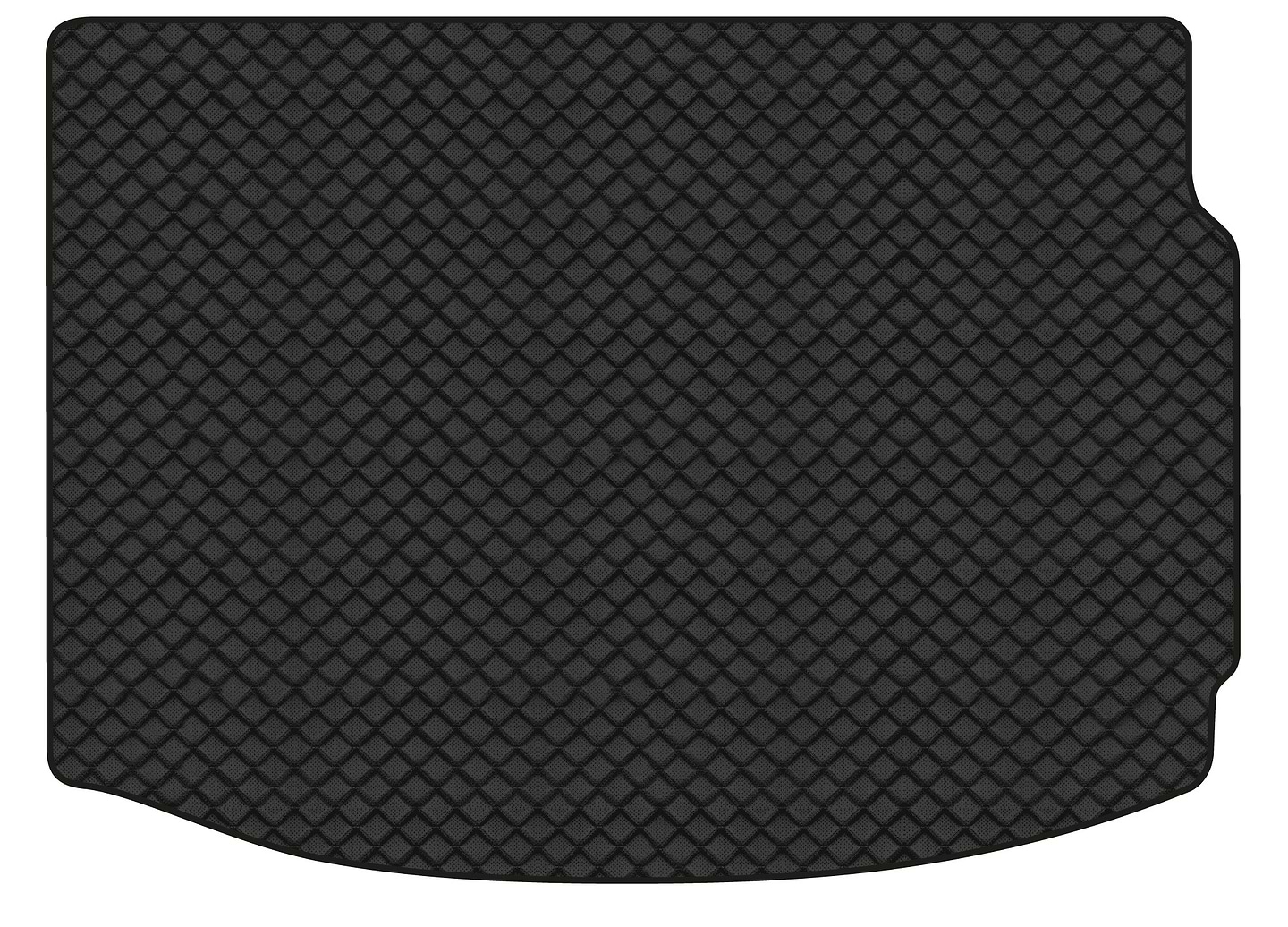 Килимок з екошкіри в багажник авто EVAtech ECO для Megane (III) 5-doors MT Renault 2008-2016 3 покоління Htb EU RT32111B1BBB