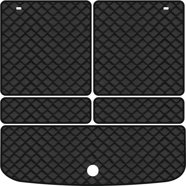 Коврик из экокожи в багажник авто EVAtech ECO для Freemont Fiat 2011-2016 1 поколение SUV EU FT13773BE5BBB