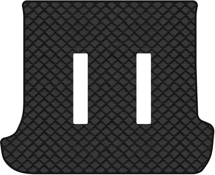 Килимок з екошкіри в багажник авто EVAtech ECO для Land Cruiser Prado (120) 7 seats (Electric seats) Toyota 2002-2009 3 покоління SUV EU TY3251B1BBB