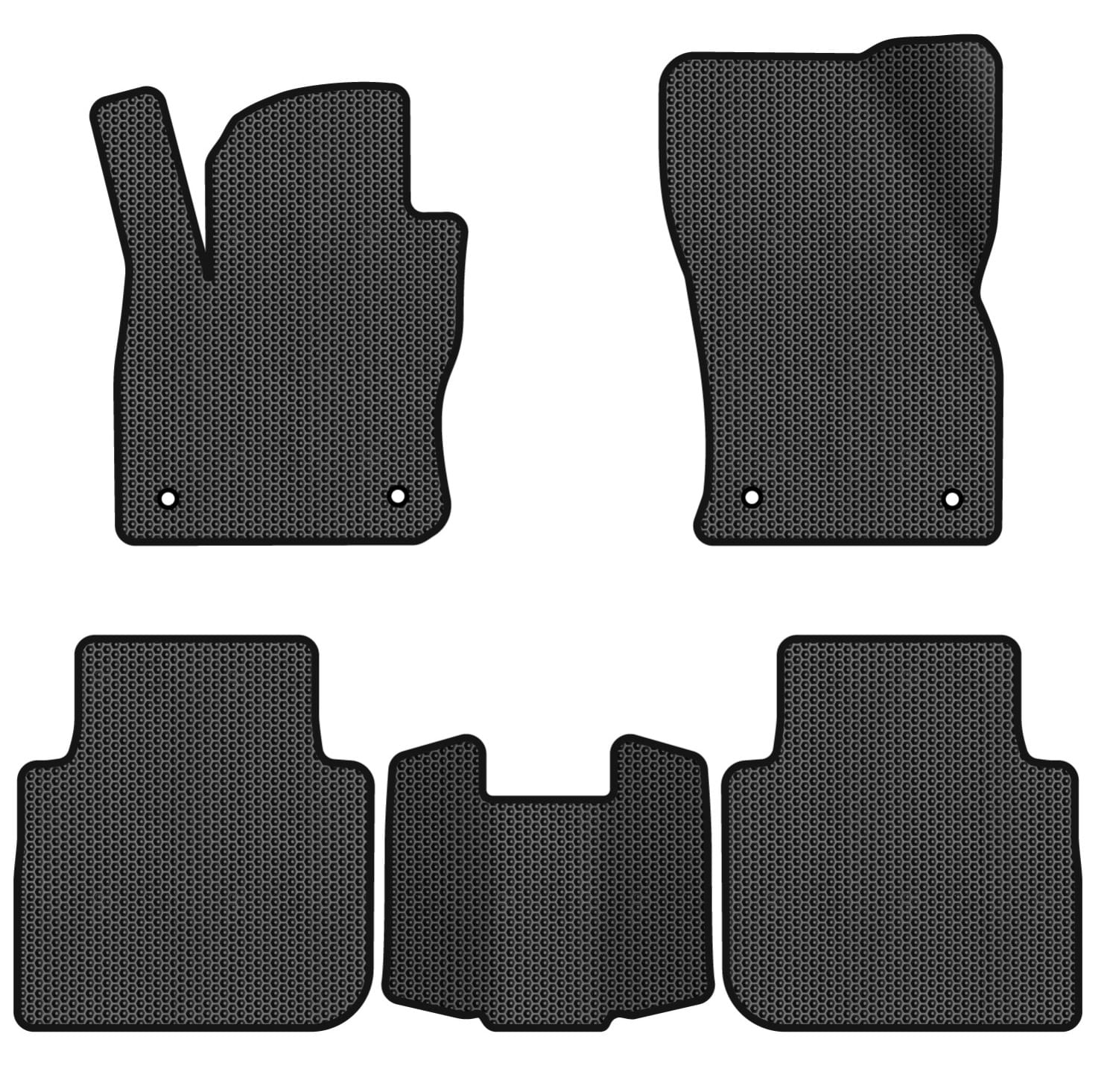 EVA коврики в салон авто EVAtech для Tiguan Allspace 5 seats Volkswagen 2016-2020 1 поколение SUV USA (VW13965CN5AV4SBB)