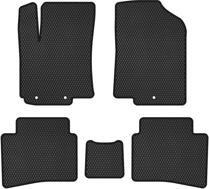 EVA коврики в салон авто EVAtech для Rio Kia 2011-2017 3 поколение Sedan EU (KI32966CV5RBB)