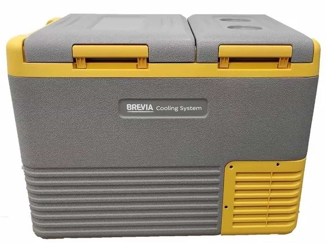 Холодильник автомобильный Brevia 25л двухкамерный (22540)