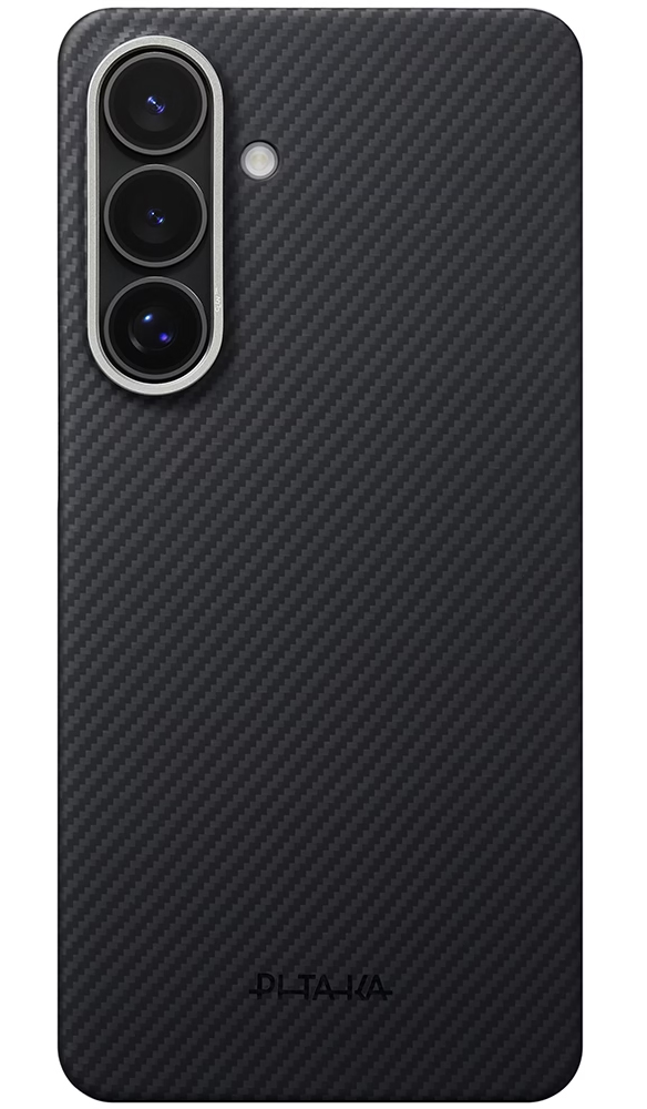 Чехол для смартфона Pitaka Edge Ultra-Slim Case Classic Twill 600D Black/Grey for Samsung Galaxy S26 Plus (KS2601S)