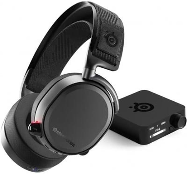 Фото - Гарнітура бездротова ігрова SteelSeries Arctis Pro Black (61473)