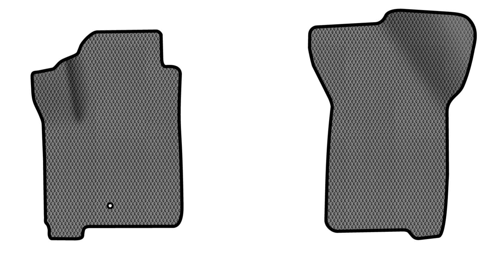 EVA килимки в салон авто передні EVAtech для Journey (1 clips) 5 seats Dodge 2007-2020 1 покоління SUV EU DE13389AD2LA1RGB