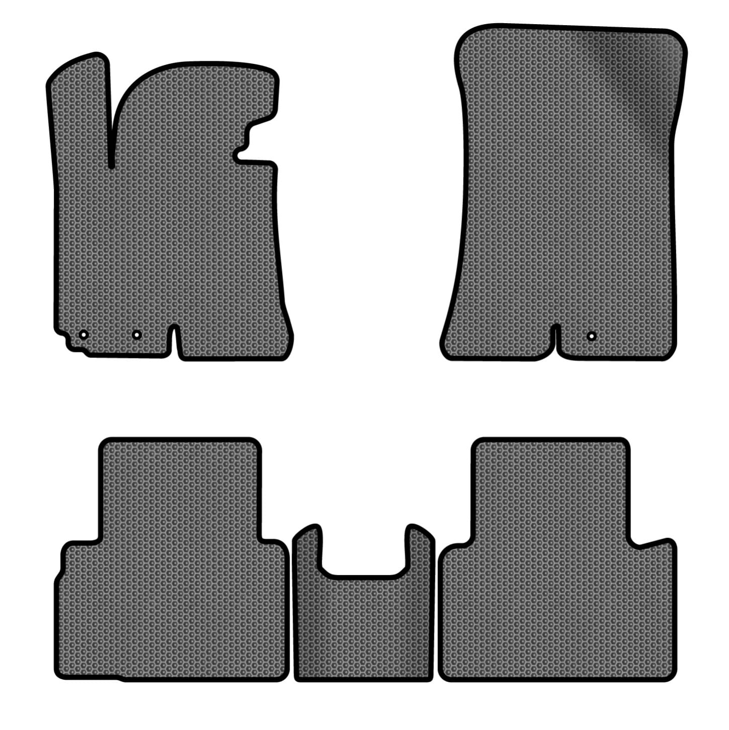 EVA коврики в салон авто EVAtech для Sportage (SL) Kia 2010-2015 3 поколение SUV EU (KI1323C5LA3SGB)