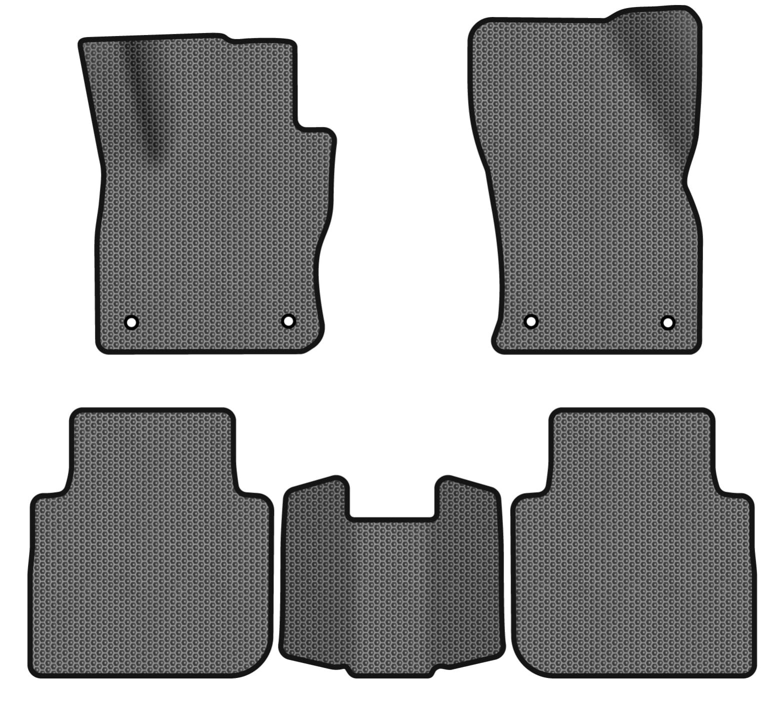 EVA коврики в салон авто EVAtech для Tiguan Allspace 5 seats Volkswagen 2016-2020 1 поколение SUV USA (VW13965CO5AV4SGB)