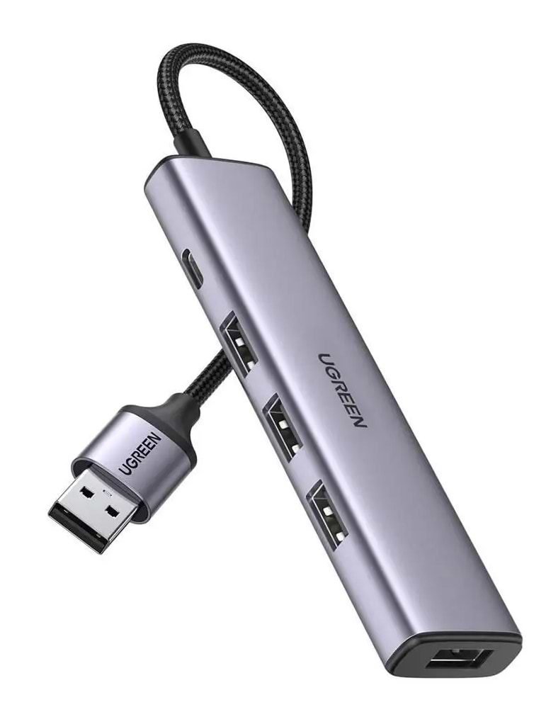 Хаб USB UGREEN CM473 USB 3.0 to 4-USB 3.0 Hub (20805) - Фото 1