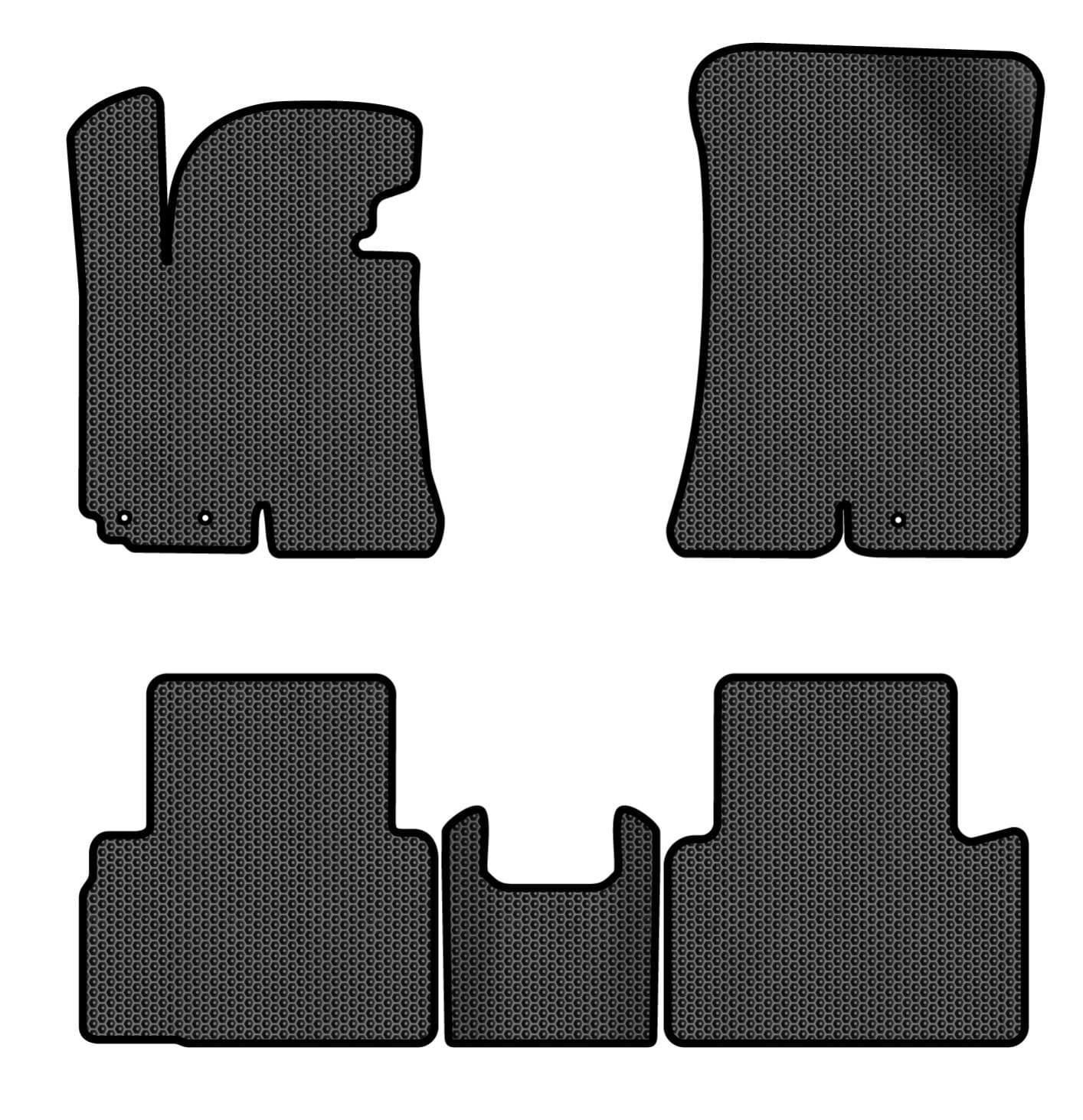 EVA коврики в салон авто EVAtech для Sportage (SL) Kia 2010-2015 3 поколение SUV EU (KI1323C5LA3SBB)