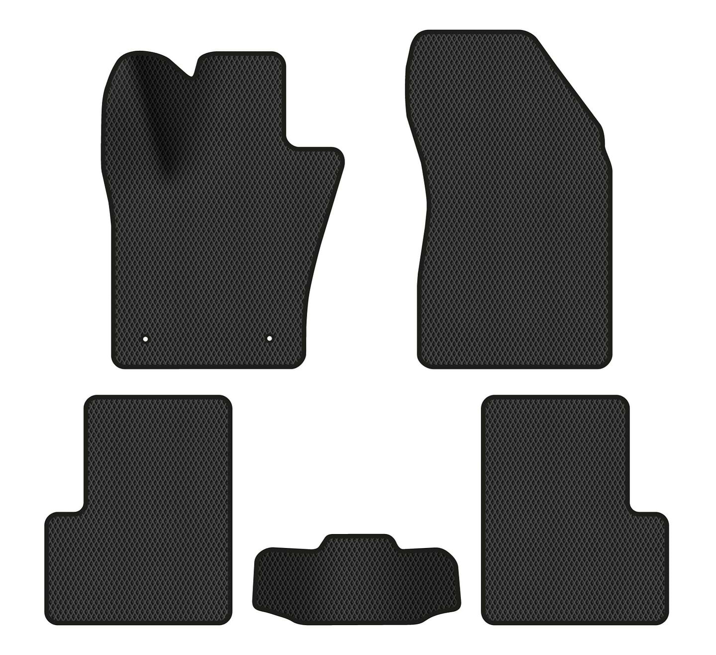 EVA коврики в салон авто EVAtech для Renegade (2 clips) Jeep 2014 1 поколение SUV USA JP23861CE5LA2RBB