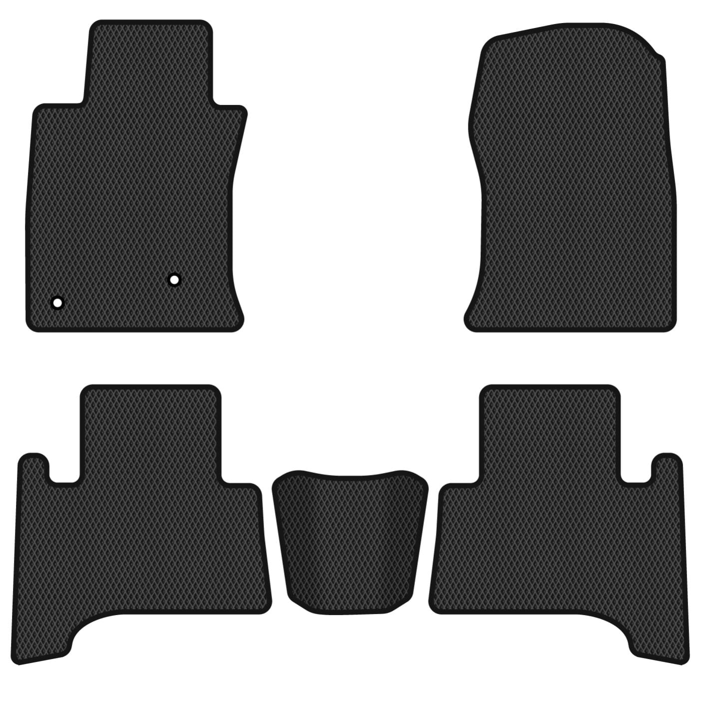 EVA коврики в салон авто EVAtech для GX 470 (UZJ120) Lexus 2002-2009 1 поколение SUV USA LS3360CB5AV2RBB