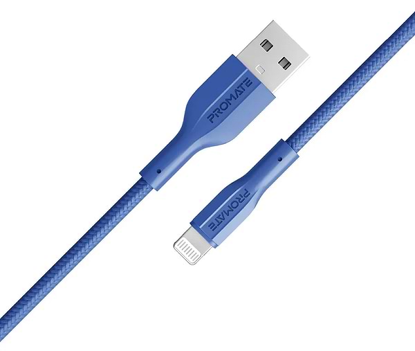 Фото - Кабель синхронизации данных Promate Xcord-ai Navy Фото - Кабель синхронизации данных Promate Xcord-ai Navy
