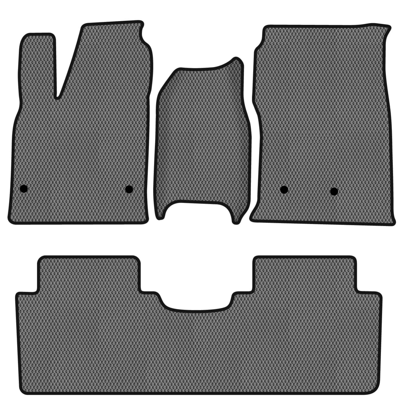 EVA коврики в салон авто EVAtech для Ariya (FE0) Nissan 2022 1 поколение SUV EU (NS44524Z4RN2RGB)