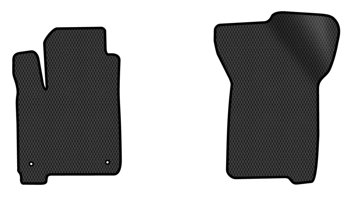 EVA килимки в салон авто передні EVAtech для Journey (2 clips) 6 seats Dodge 2007-2020 1 покоління SUV EU DE13399A2LA2RBB