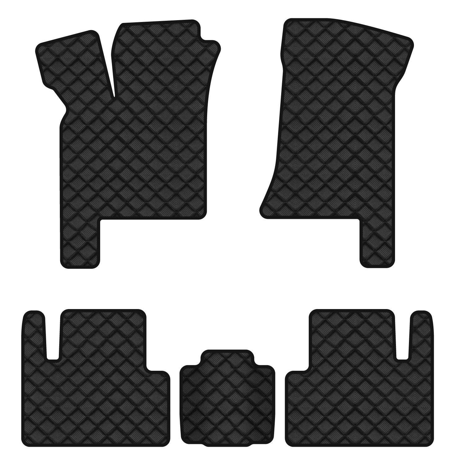 Коврики из экокожи в салон авто EVAtech для 2112 Lada 1995-2015 1 поколение Htb EU (LA3119C5BBB)