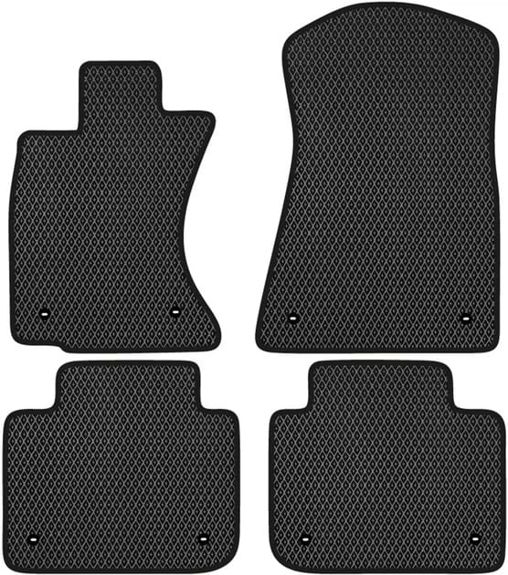 EVA коврики в салон авто EVAtech для GS (L10) AWD Lexus 2011-2020 4 поколение Sedan EU LS23550PB4TL8RBB