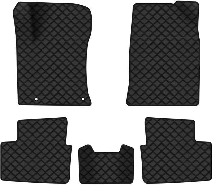 Коврики из экокожи в салон авто EVAtech для Ceed (CD) Restyling Kia 2021 3 поколение Combi EU (KI12385CD5KH2BBB)