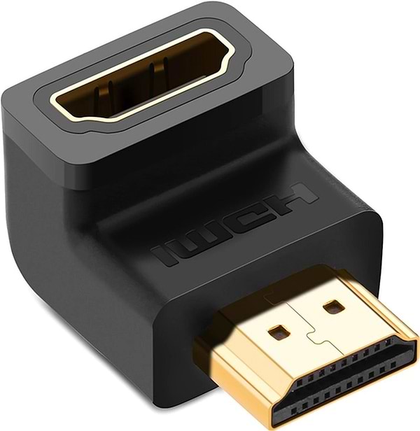 Фото - Уценка - Переходник HDMI UGREEN HD112 HDMI Male to Female Adapter Black (20110)