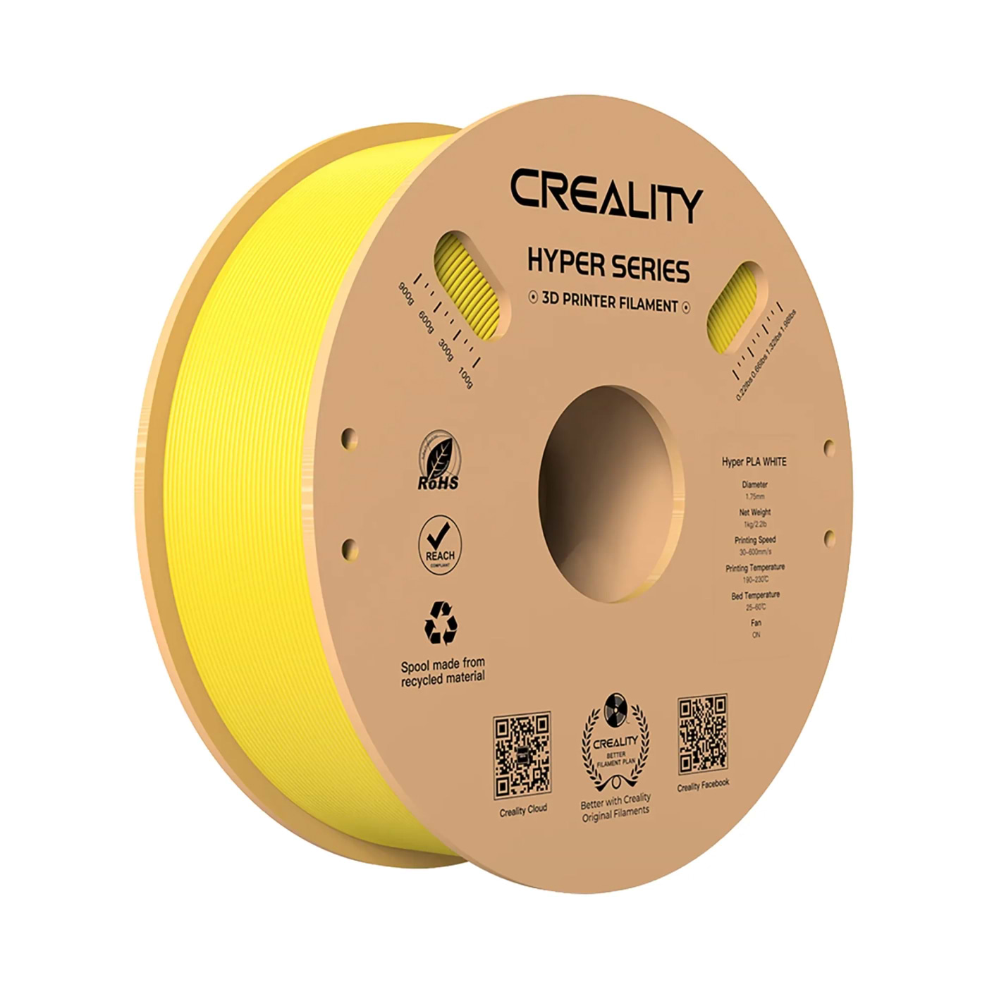 Нитка для PLA-картриджа Creality Hyper Filament 1.75 мм (3301010379)
