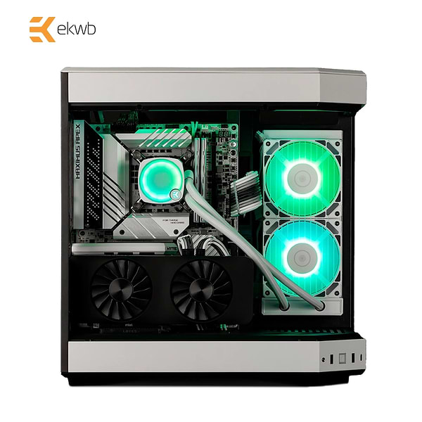 Фото - Водяная система охлаждения EKWB EK-Nucleus AIO CR240 Lux D-RGB White (3831109897843)