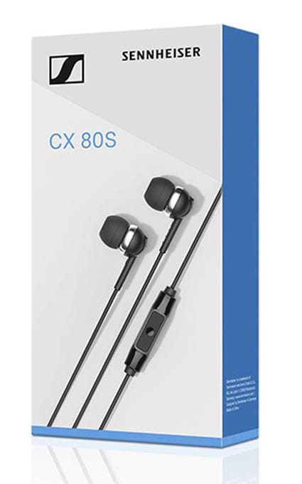 Фото - Наушники вкладыши проводные Sennheiser CX 80 S (508896)