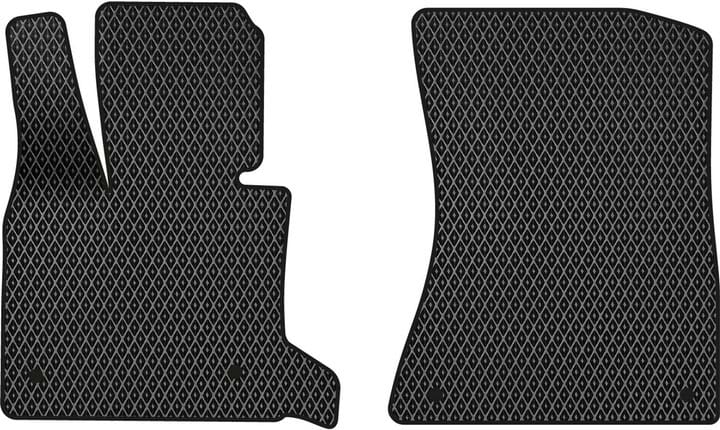 EVA килимки в салон авто передні EVAtech для X5 (E70) (open threshold) BMW 2006-2013 2 покоління SUV USA (BM33438A2BW4RBB)