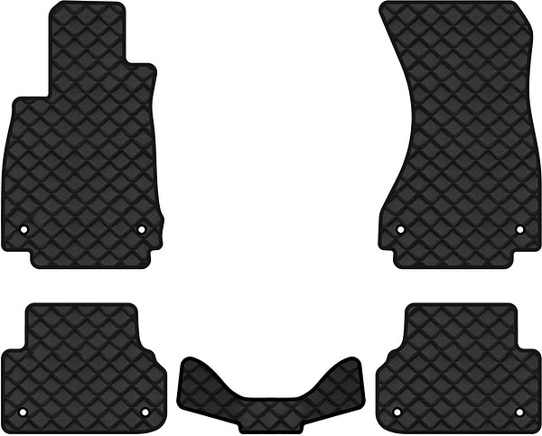 Фото - Коврики из экокожи в салон авто EVAtech ECO для A4 (B9) Audi 2015 5 поколение Sedan USA AU32322CB5AV8BBB