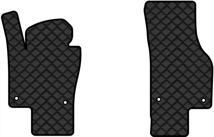 Коврики из экокожи в салон авто передние EVAtech для Passat (B7) Volkswagen 2010-2014 7 поколение Combi EU VW3695AK2AV4BBB