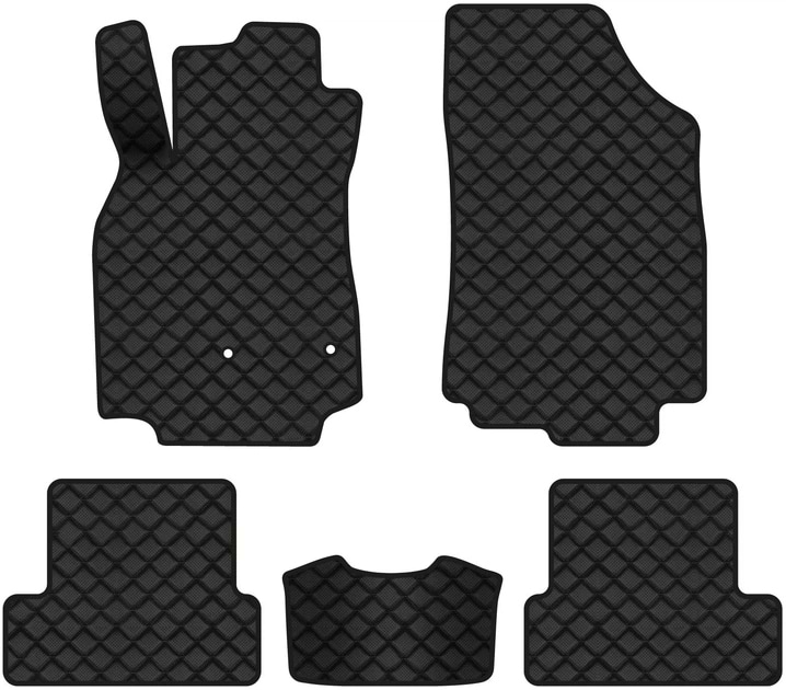 Коврики из экокожи в салон авто EVAtech ECO Megane (III) 3-doors AT Renault 2008-2016 3 поколение Htb EU RT33135CVS5AV2BBB